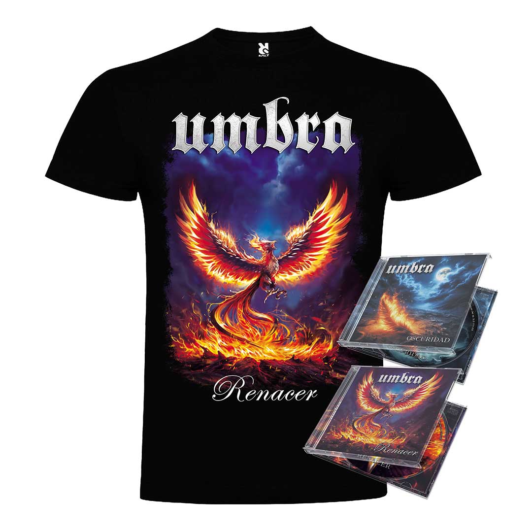 Renacer CD+camiseta+EP Oscuridad