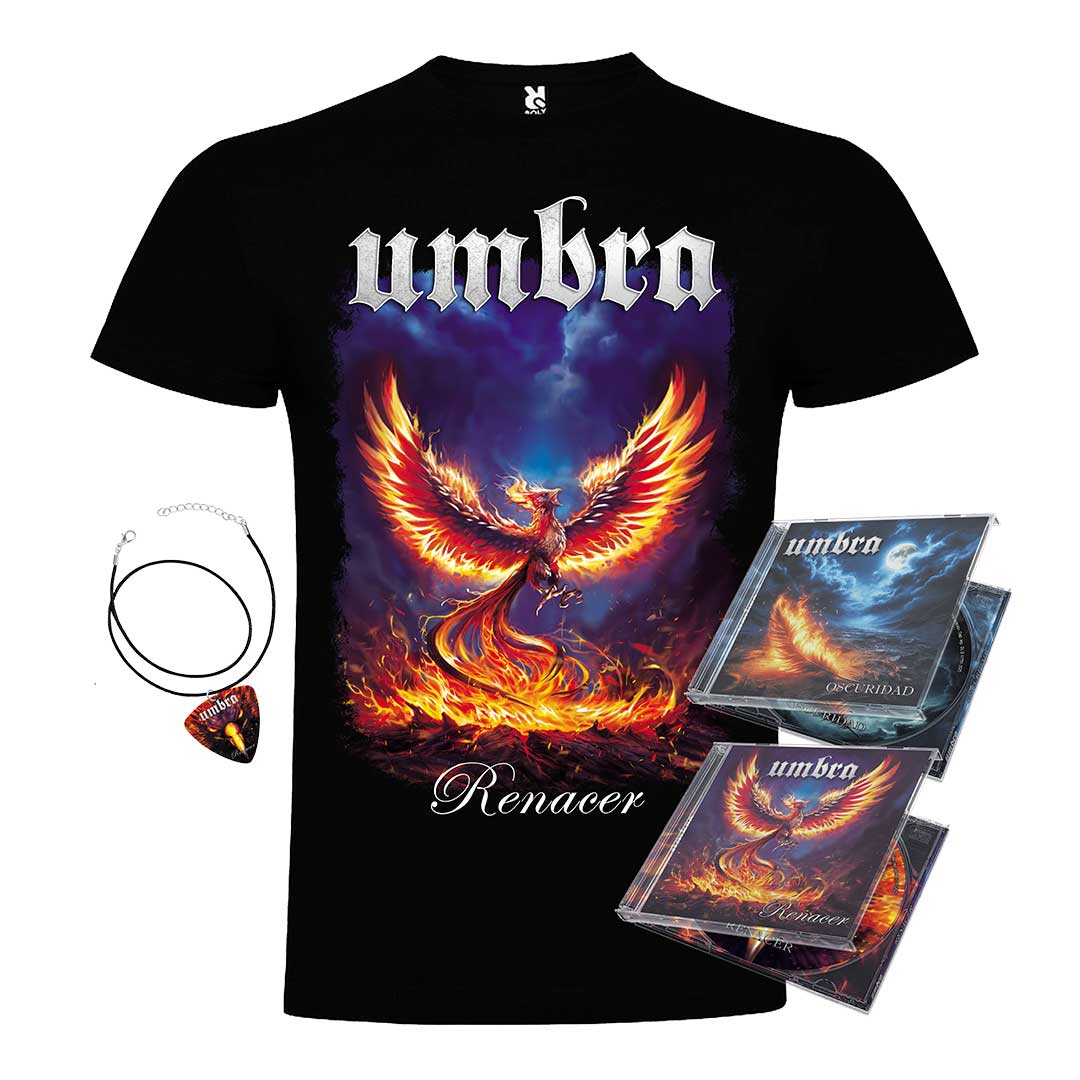 Renacer CD+camiseta+colgante+EP Oscuridad